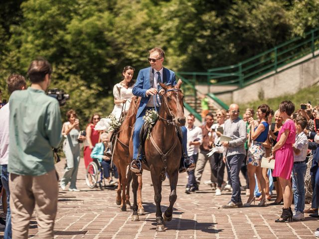 Il matrimonio di Matteo e Federica a Ponte Nossa, Bergamo 75