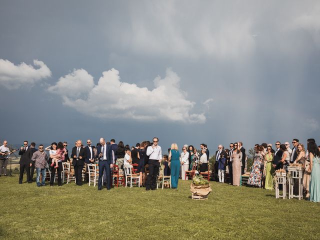 Il matrimonio di Domenico e Silvia a Lajatico, Pisa 25