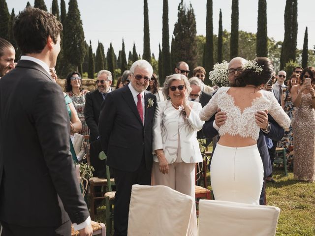 Il matrimonio di Domenico e Silvia a Lajatico, Pisa 28