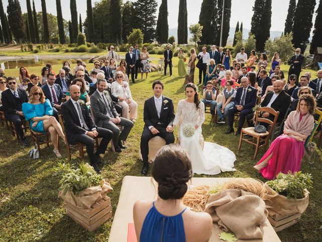 Il matrimonio di Domenico e Silvia a Lajatico, Pisa 31