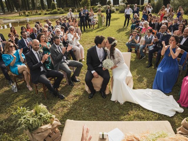 Il matrimonio di Domenico e Silvia a Lajatico, Pisa 36