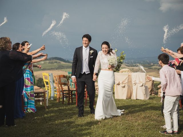 Il matrimonio di Domenico e Silvia a Lajatico, Pisa 38