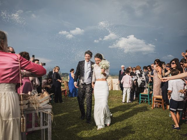 Il matrimonio di Domenico e Silvia a Lajatico, Pisa 1