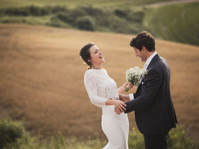 Il matrimonio di Domenico e Silvia a Lajatico, Pisa 40