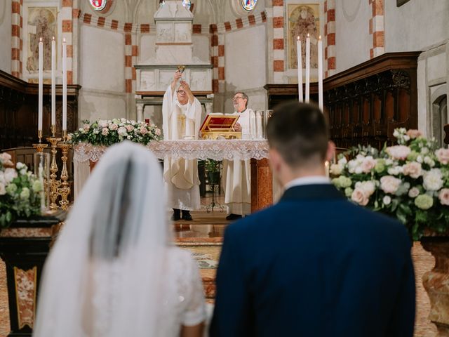 Il matrimonio di Tommaso e Francesca a Travacò Siccomario, Pavia 39