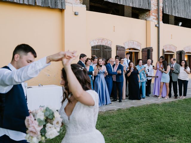 Il matrimonio di Tommaso e Francesca a Travacò Siccomario, Pavia 106