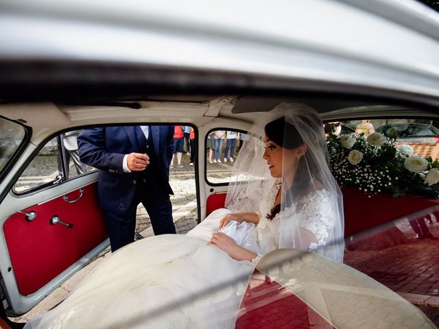Il matrimonio di Emiliano e Nicoletta a Nepi, Viterbo 23