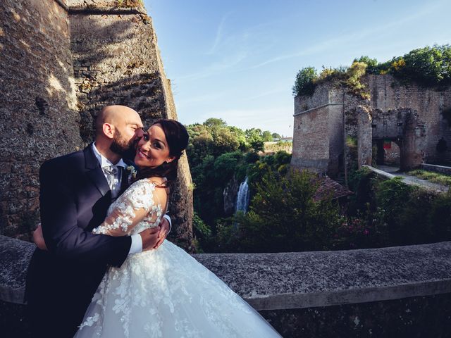 Il matrimonio di Emiliano e Nicoletta a Nepi, Viterbo 32