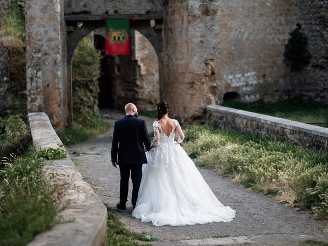 Il matrimonio di Emiliano e Nicoletta a Nepi, Viterbo 34