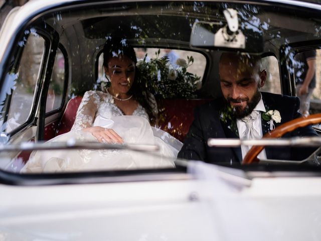 Il matrimonio di Emiliano e Nicoletta a Nepi, Viterbo 37
