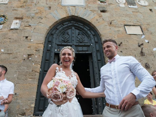 Il matrimonio di Charlie e Gabriella a Volterra, Pisa 13