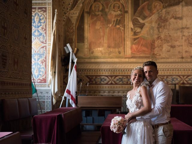 Il matrimonio di Charlie e Gabriella a Volterra, Pisa 29