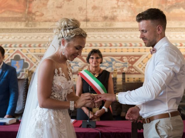 Il matrimonio di Charlie e Gabriella a Volterra, Pisa 37