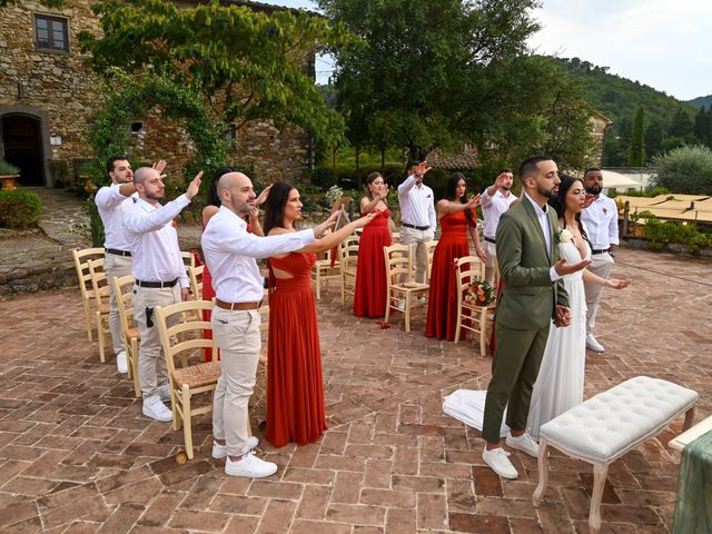 Il matrimonio di Sergio e Andressa a Carmignano, Prato 93