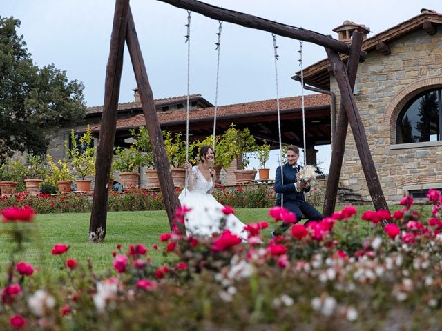 Il matrimonio di Tina e Federico a Poppi, Arezzo 51