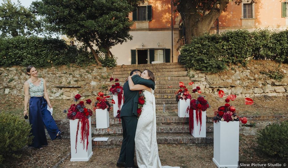 Il matrimonio di Sujeet e Sarah a Palaia, Pisa