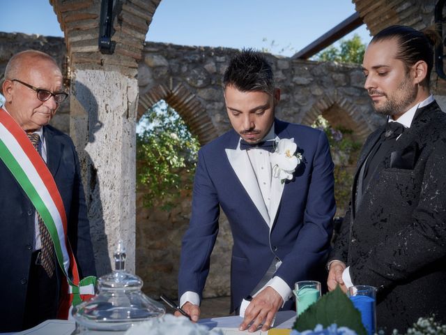 Il matrimonio di Damiano e Felice a Casaprota, Rieti 37