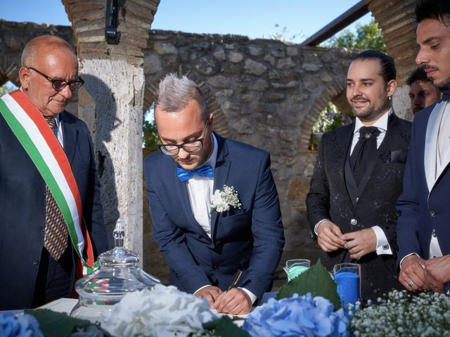 Il matrimonio di Damiano e Felice a Casaprota, Rieti 39