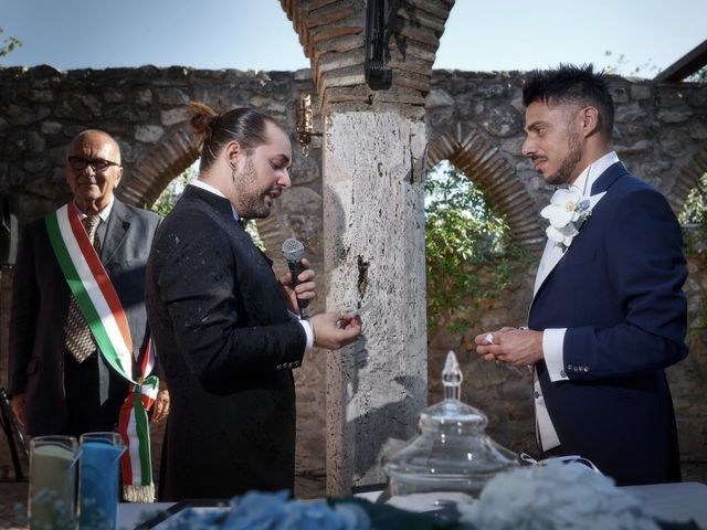 Il matrimonio di Damiano e Felice a Casaprota, Rieti 45