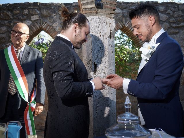 Il matrimonio di Damiano e Felice a Casaprota, Rieti 46