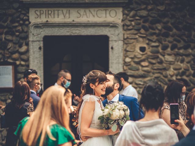 Il matrimonio di Daniele e Elisa a Comignago, Novara 85