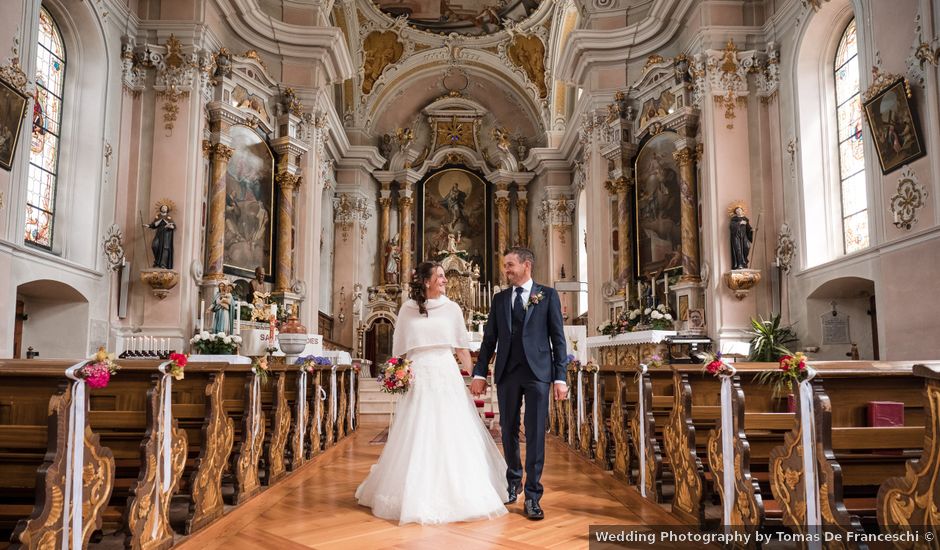 Il matrimonio di Walter e Verena a Badia-Abtei, Bolzano