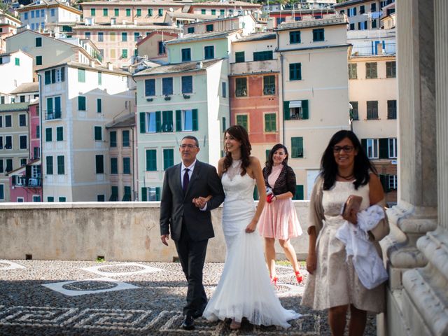 Il matrimonio di Andrea e Natalia a Camogli, Genova 14