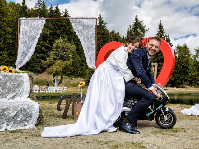 Il matrimonio di Mirco  e Carmela  a Torgnon, Aosta 5