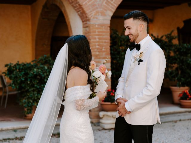 Il matrimonio di Joseph e Haley a Pienza, Siena 28