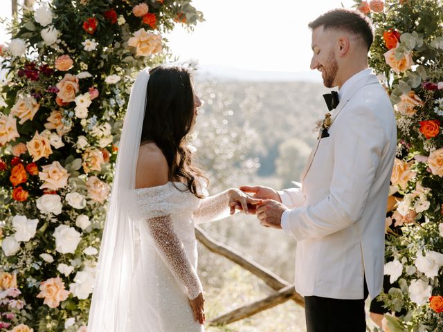 Il matrimonio di Joseph e Haley a Pienza, Siena 41