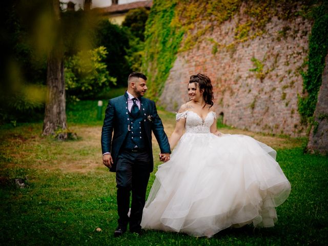 Il matrimonio di Giovanni e Ambra a Oviglio, Alessandria 64