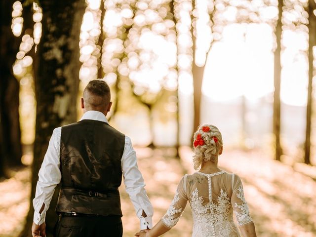 Il matrimonio di Simone e Valeria a Monteriggioni, Siena 78