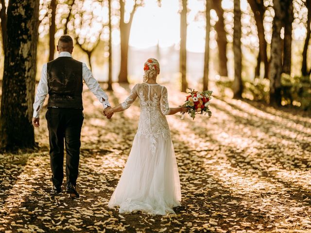 Il matrimonio di Simone e Valeria a Monteriggioni, Siena 79