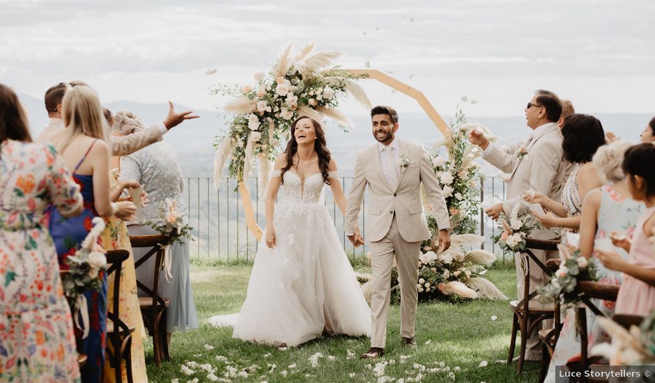 Il matrimonio di Charley e Neil a Orvieto, Terni