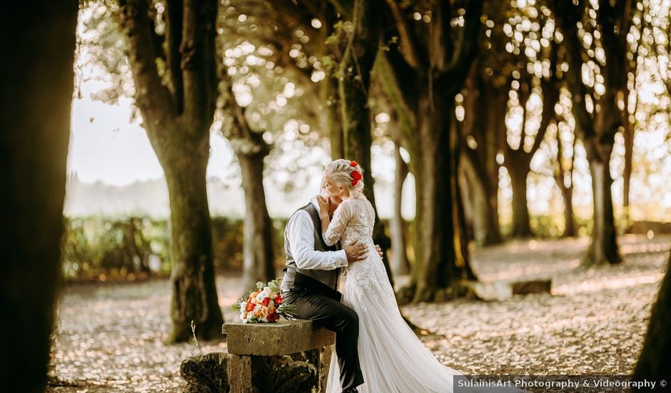 Il matrimonio di Simone e Valeria a Monteriggioni, Siena