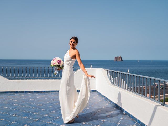 Il matrimonio di Faustine e Hypolite a Stromboli, Messina 23