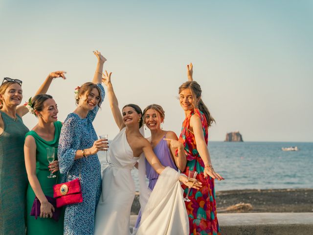 Il matrimonio di Faustine e Hypolite a Stromboli, Messina 82