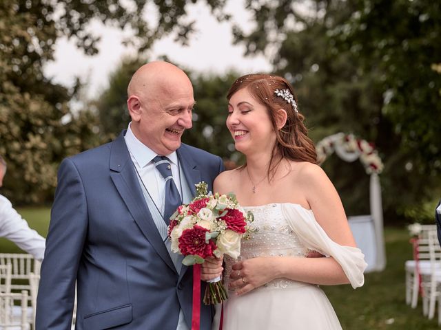 Il matrimonio di Marco e Melissa a Torre d&apos;Isola, Pavia 19