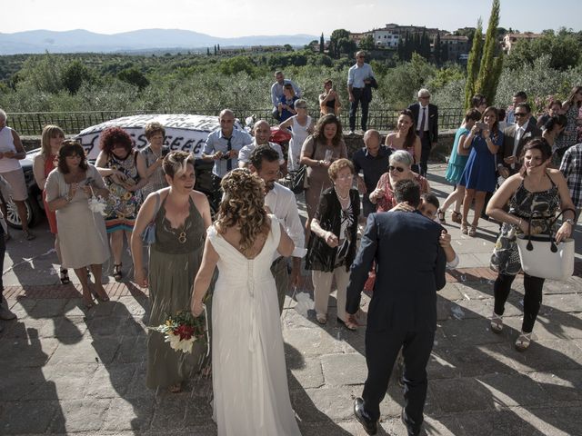 Il matrimonio di Simone e Giulia a Pian di Sco, Arezzo 20