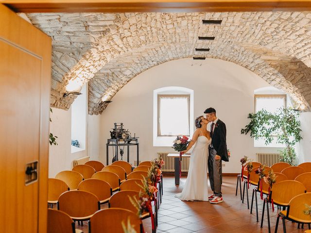 Il matrimonio di Michelle e Simone a Roverè della Luna, Trento 18