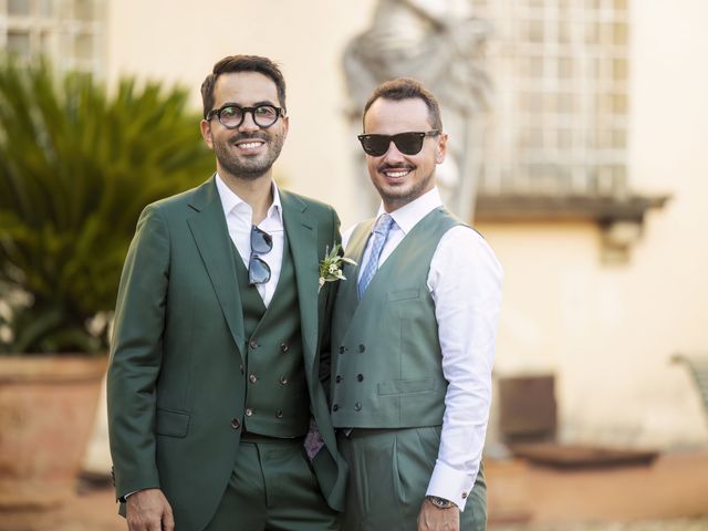 Il matrimonio di Oliver e Matteo a Carmignano, Prato 34