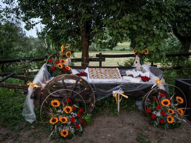 Il matrimonio di Silvano e Giulia a Carpeneto, Alessandria 43