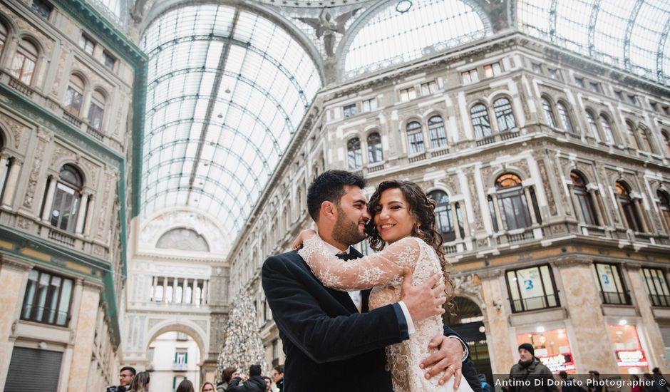 Il matrimonio di Domenico e Fabiana a Napoli, Napoli