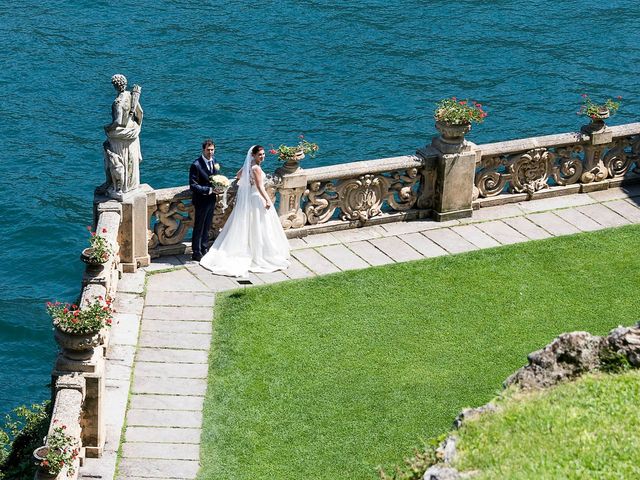 Il matrimonio di Maurizio e Arianna a Lenno, Como 48
