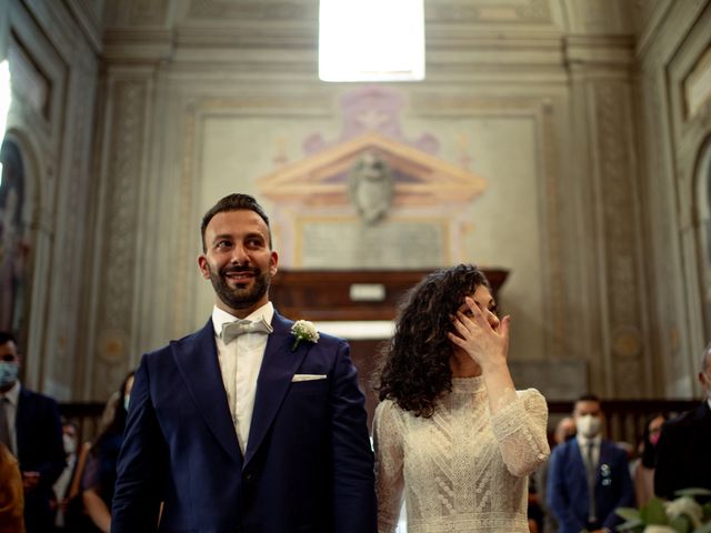 Il matrimonio di Vincenzo e Mariarita a Grottaferrata, Roma 29