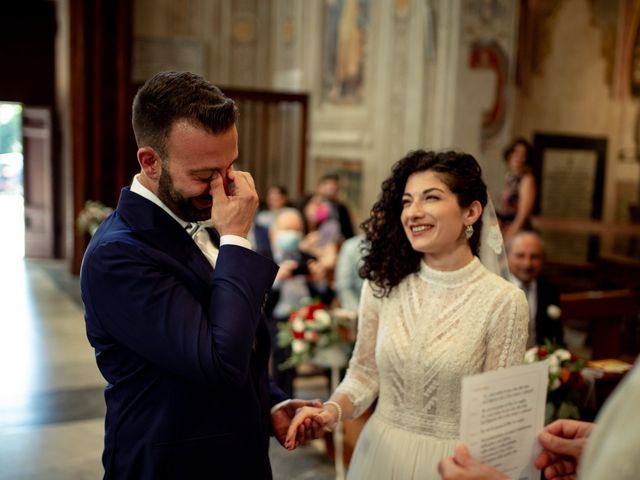Il matrimonio di Vincenzo e Mariarita a Grottaferrata, Roma 33