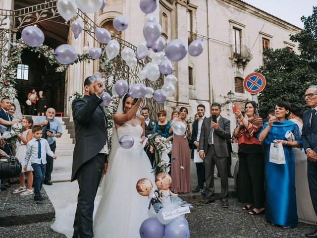 Il matrimonio di Emanuela e Santi a Acireale, Catania 34