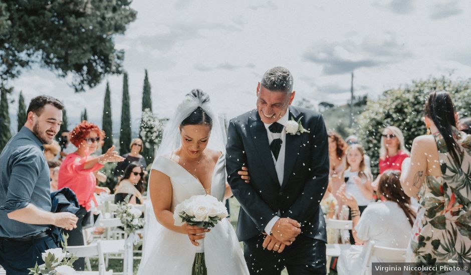 Il matrimonio di Luca e Veronica a Carmignano, Prato