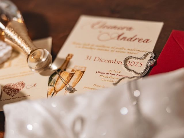 Il matrimonio di Andrea e Eleonora a Certaldo, Firenze 1