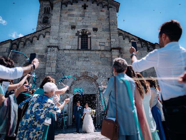 Il matrimonio di Fabio e Loredana a Pettenasco, Novara 54